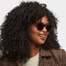 Ansyah Leopard Cat eye Sunglasses1