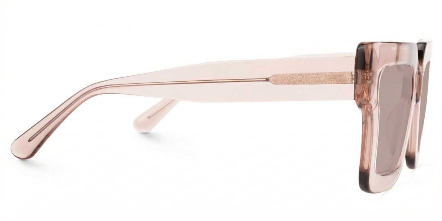 Brandon Square Beige Frame Sunglasses Online Sale | ZEELOOL2