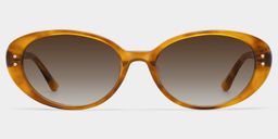 Lennon Tortoise Oval Sunglasses0