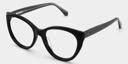Kiera Black Cat eye Glasses3