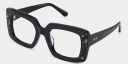 Sable Black Square Glasses3