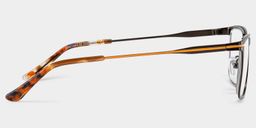 Roxana Brown Rectangle Glasses4