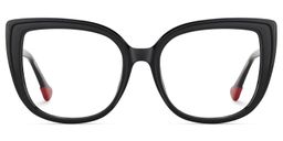 Fenn Black Cat eye Glasses0