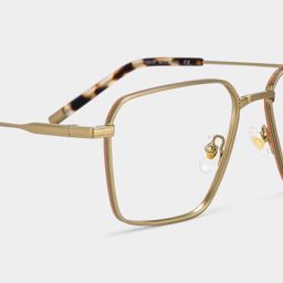 Ashley Brown Square Glasses5
