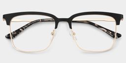 Cleo Black Browline Glasses2