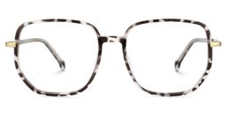 Joana Tortoise Geometric Glasses0