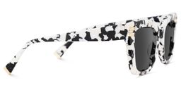 Cardozo Cow Print Square Sunglasses3