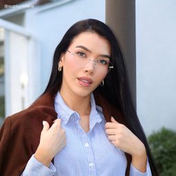 Seth Gold Rectangle Glasses8