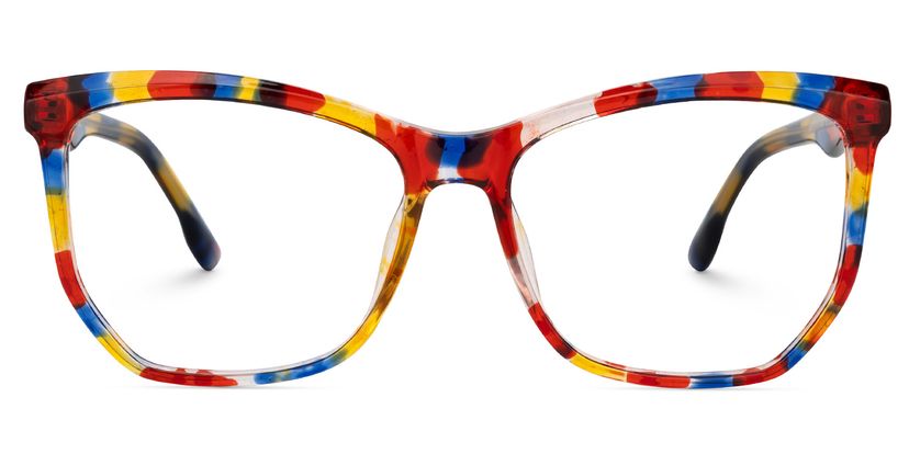 Libby Multicolor Geometric Glasses