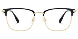 Barrett Gold Browline Glasses1