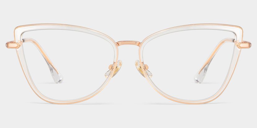 Sloane Clear Cat eye Glasses