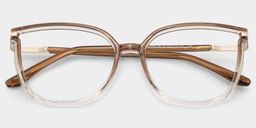 Rodz Brown Square Glasses1