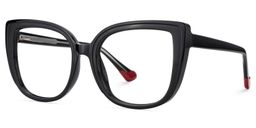 Fenn Black Cat eye Glasses2