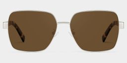 Sahara Brown Square Sunglasses1