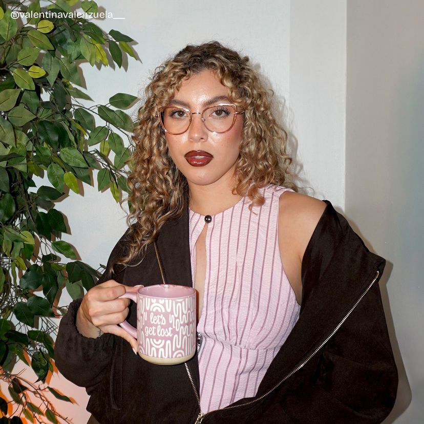 Celine Pink Cat eye Glasses