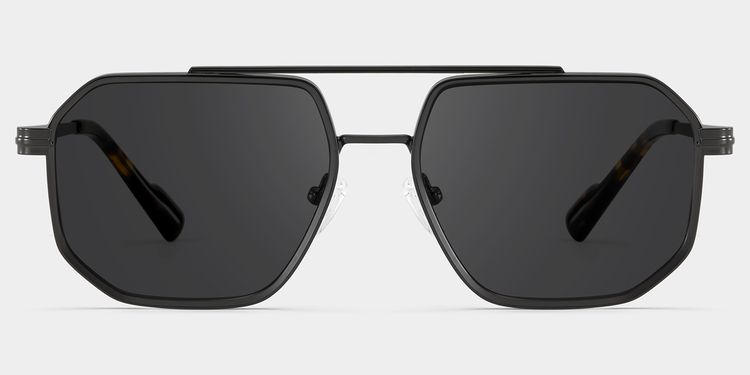 Autumn Gray Aviator Sunglasses