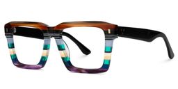 Kenish Multicolor Square Glasses3