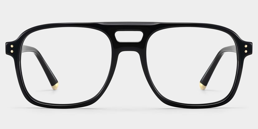 Athena Black Aviator Glasses