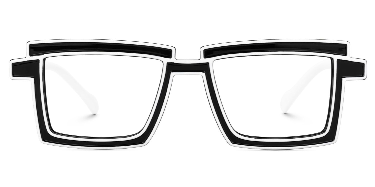 Cyberpunk-Style Zephyr Black Frame Glasses | Zeelool1