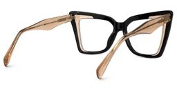 Brooklyn Black Cat eye Glasses3