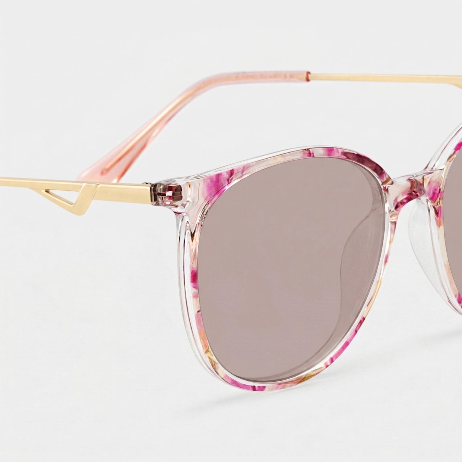 Chanty Round Pink Frame Sunglasses Online Sale | ZEELOOL4
