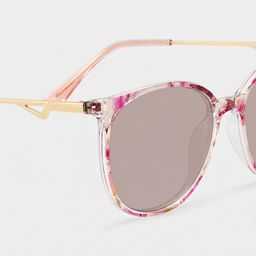 Chanty Pink Round Sunglasses4