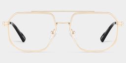 Autumn Gold Aviator Glasses1