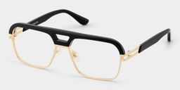Griff Black Aviator Glasses3
