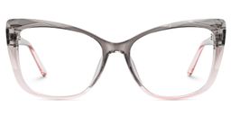 Farris Gray Cat eye Glasses0