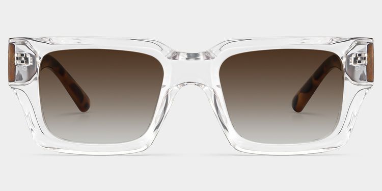 Orson Clear Rectangle Sunglasses
