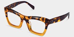 Benitez Tortoise Rectangle Glasses2