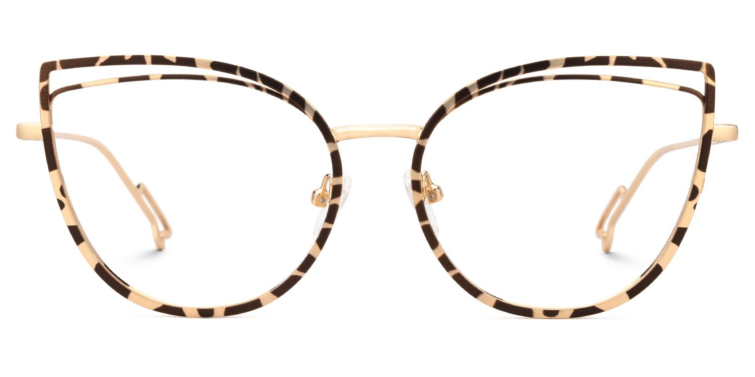 Spivey Cateye Metal Full Frame Eyeglasses | Zeelool2