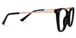 Brandi Black Cat eye Glasses2