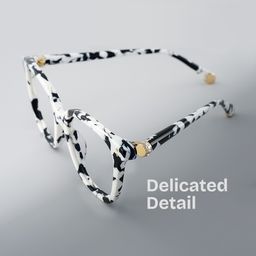 Miles Cow Square Glasses1