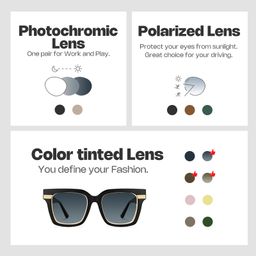 Taylor Black Square Glasses4