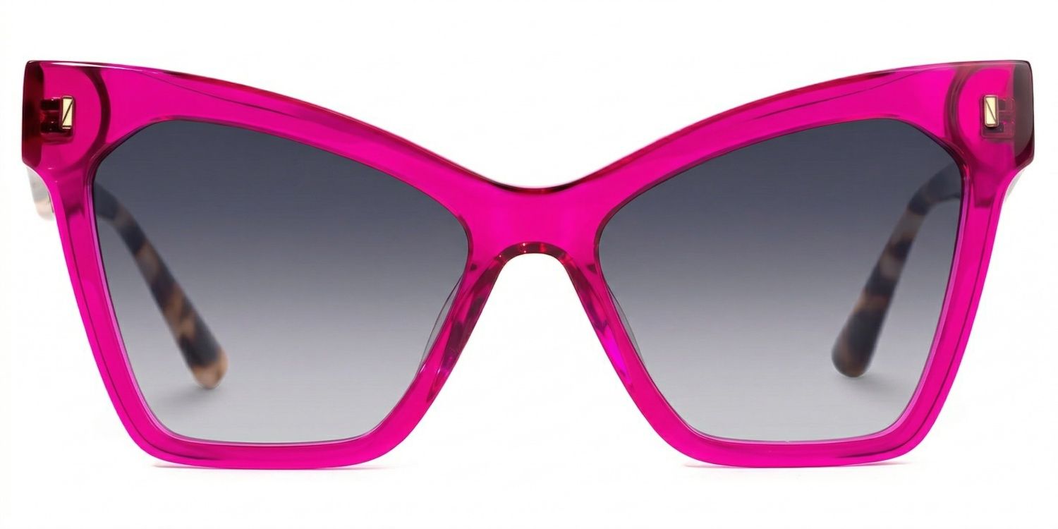 Senica Acetate Purple Frame Sunglasses | ZEELOOL0