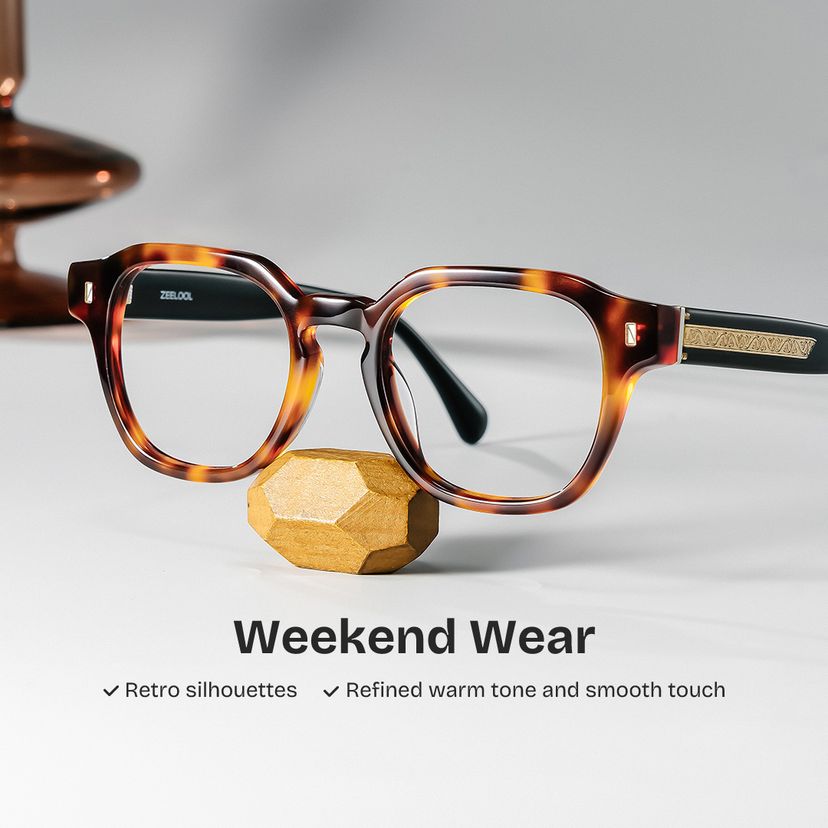 Hope Tortoise Round Glasses