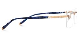 Savitrie Blue Rectangle Glasses2