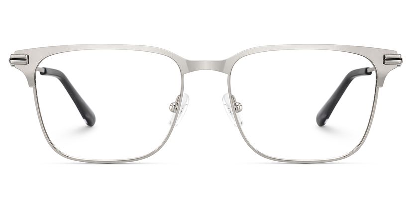 Marshall Silver Browline Glasses