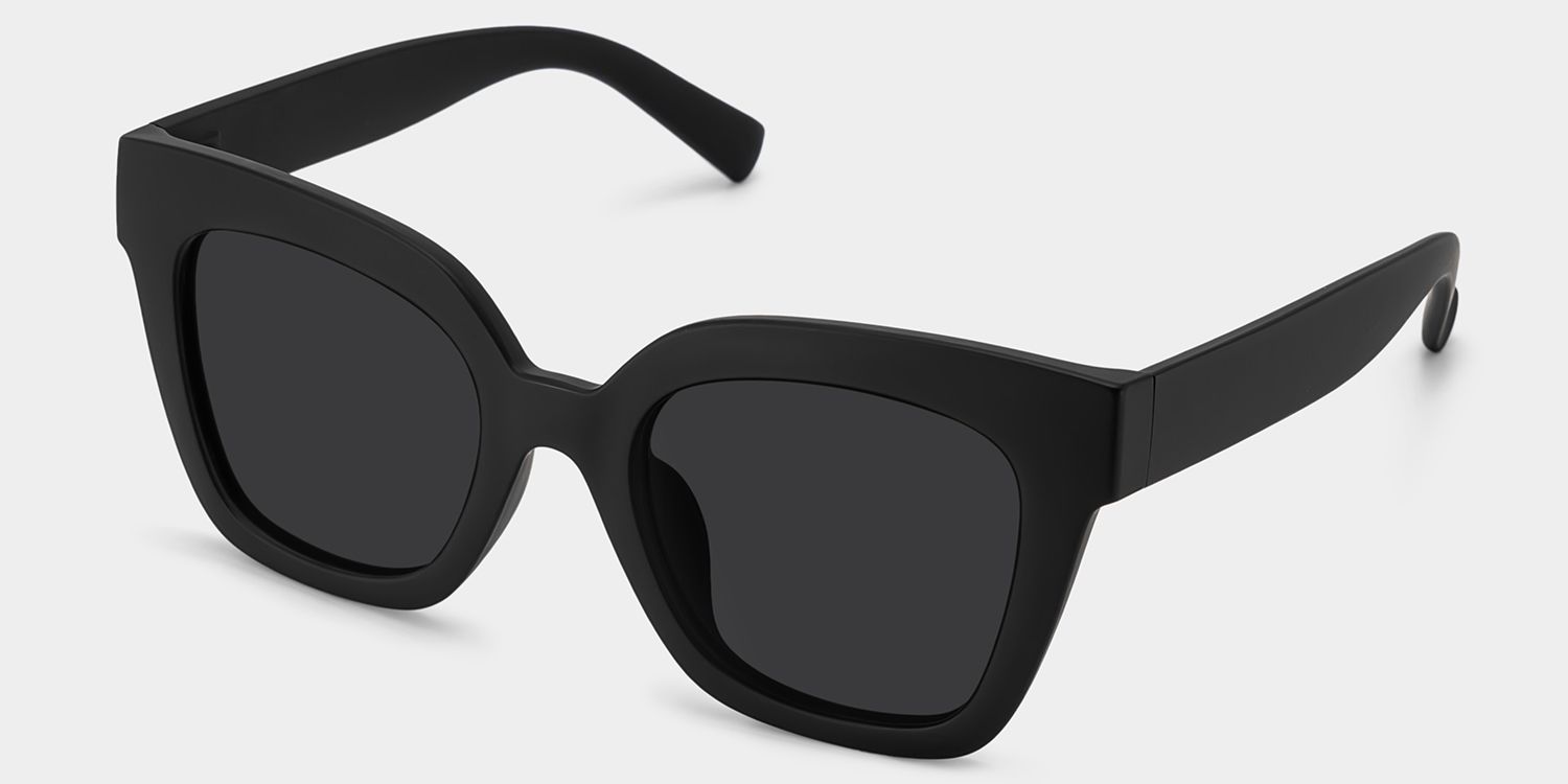 Malcolm Tr90 Black Square Frame Sunglasses | ZEELOOL2