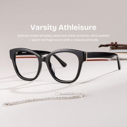 Everest Black Butterfly Glasses0