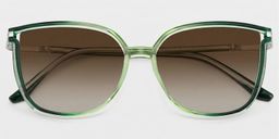 Rodz Green Square Sunglasses1