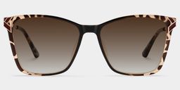 Tricee Tortoise Square Sunglasses0