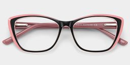 Fidelia Black Cat eye Glasses2