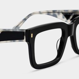 Shirmme Black Square Glasses6