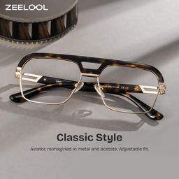 Griff Tortoise Aviator Glasses0