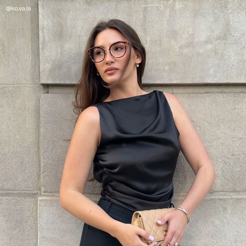 Laraine Tortoise Cat eye Glasses