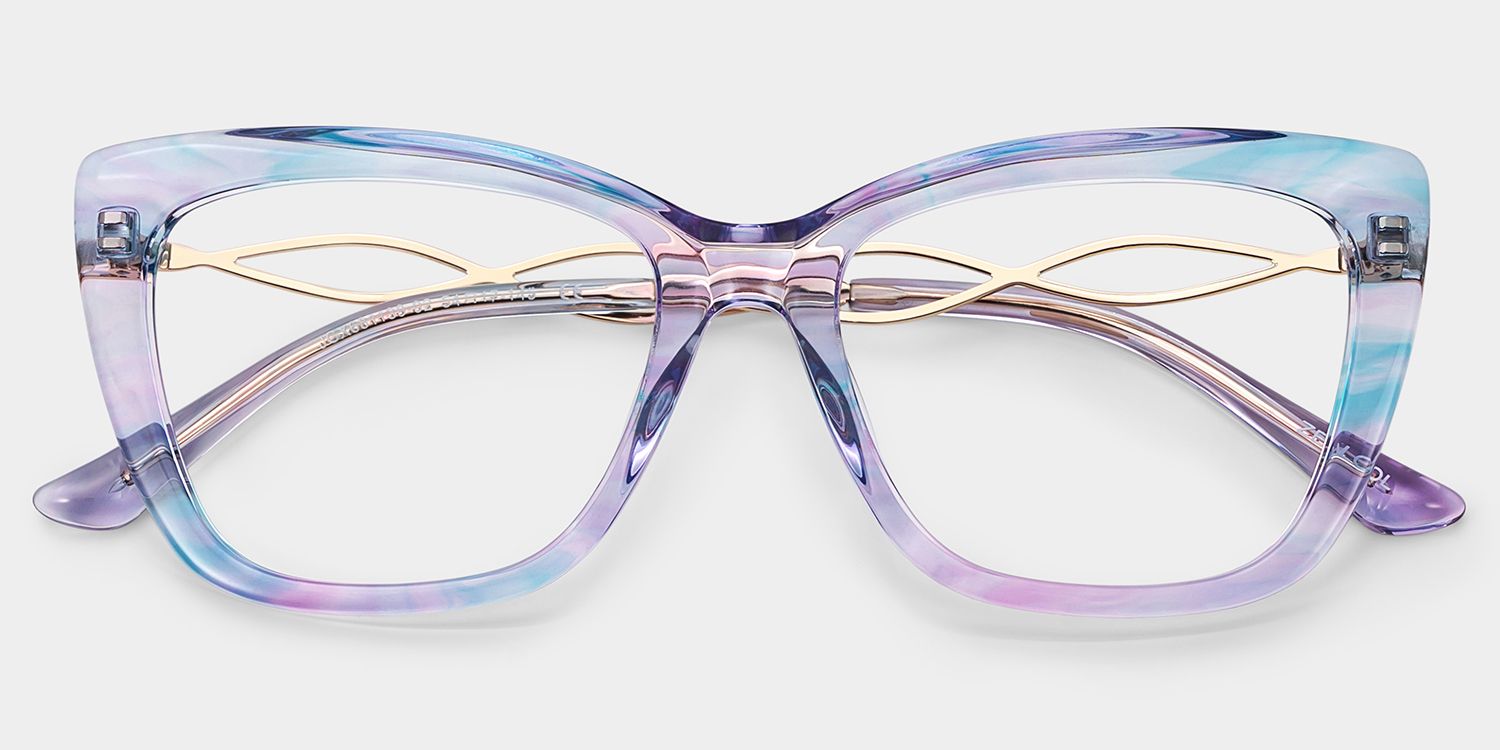 Remi Bloom Purple Butterfly Mixed Eyegasses for the Female | ZEELOOL2