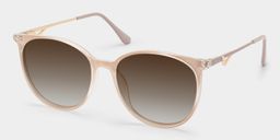 Chanty Pink Round Sunglasses2
