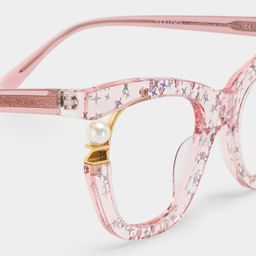 Pearl Pink Cat eye Glasses6